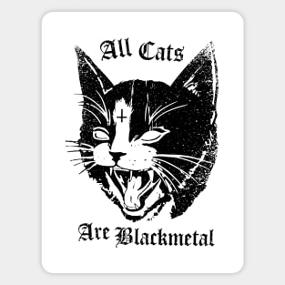 ACAB - All Cats Are Blackmetal! Magnet